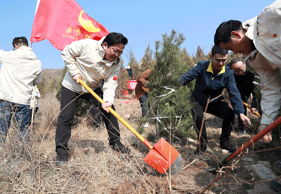 植樹(shù)添新綠 齊心健步行 華魯集團(tuán)組織開(kāi)展2024年義務(wù)植樹(shù)和 春季健步走活動(dòng)-2.gif